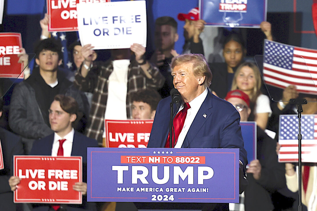 Trump wants New Hampshire to put him on path to nomination | News, Sports, Jobs - Vimarsana News